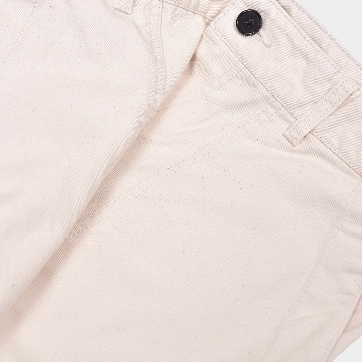 Cotton Fatigue Pants Regular Fit - Natural - Hugo Sthlm