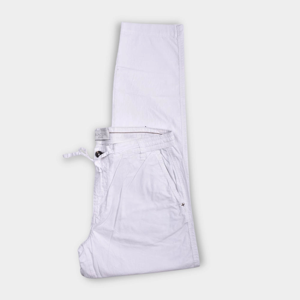 Cotton Pants - White - Hugo Sthlm