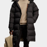 Creak Crinkel Down Parka - Black