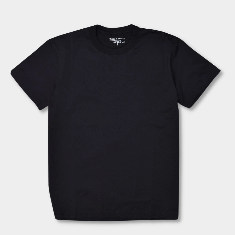 Crew-Neck Pima - Black - Hugo Sthlm