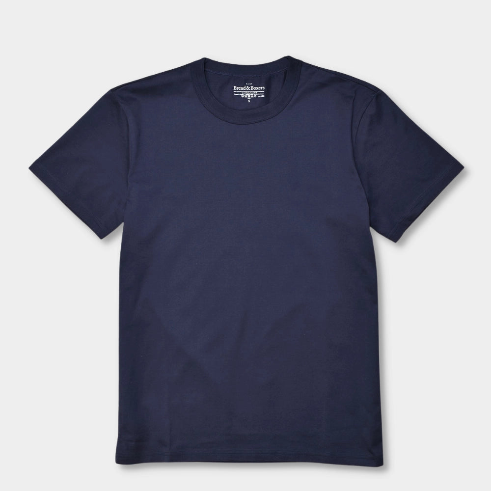 Crew-Neck Pima - Navy - Hugo Sthlm