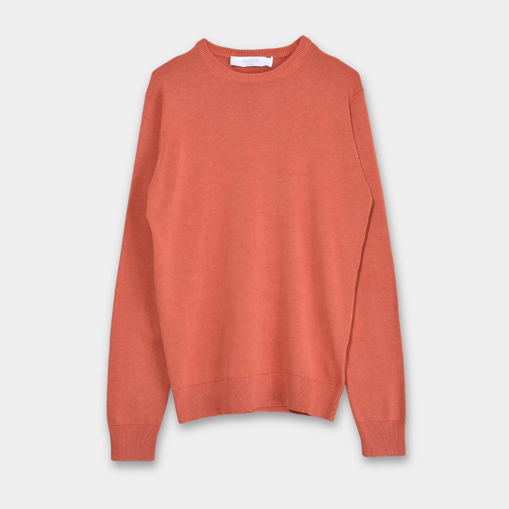 Crewneck 100% Cotton - Mandarino - Hugo Sthlm