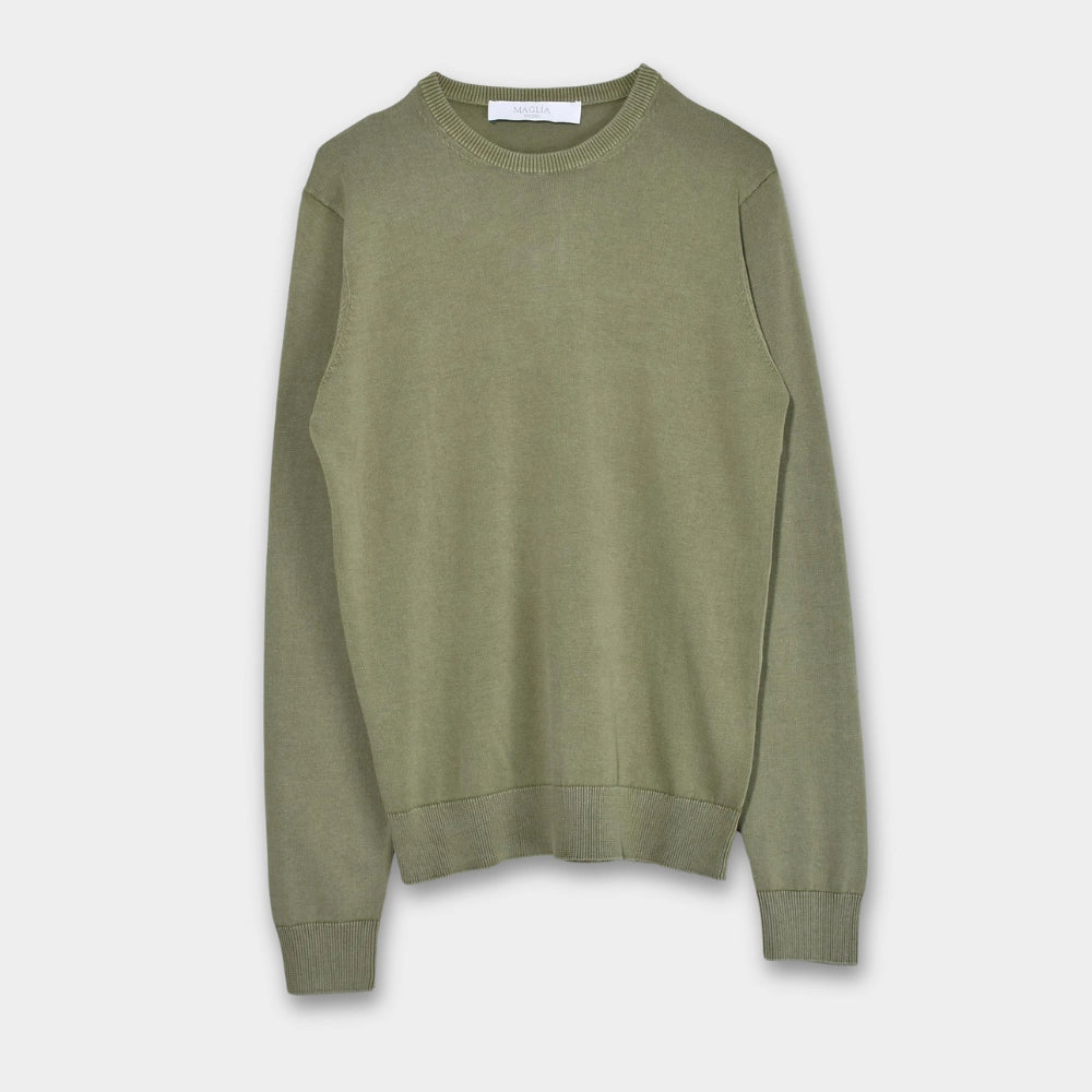 Crewneck 100% Cotton - Cactus - Hugo Sthlm