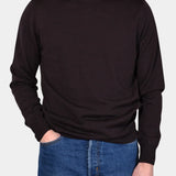 Crewneck 12 GG Merino - Chocolate