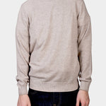 Crewneck 12 GG Cash Blend - Beige - Hugo Sthlm
