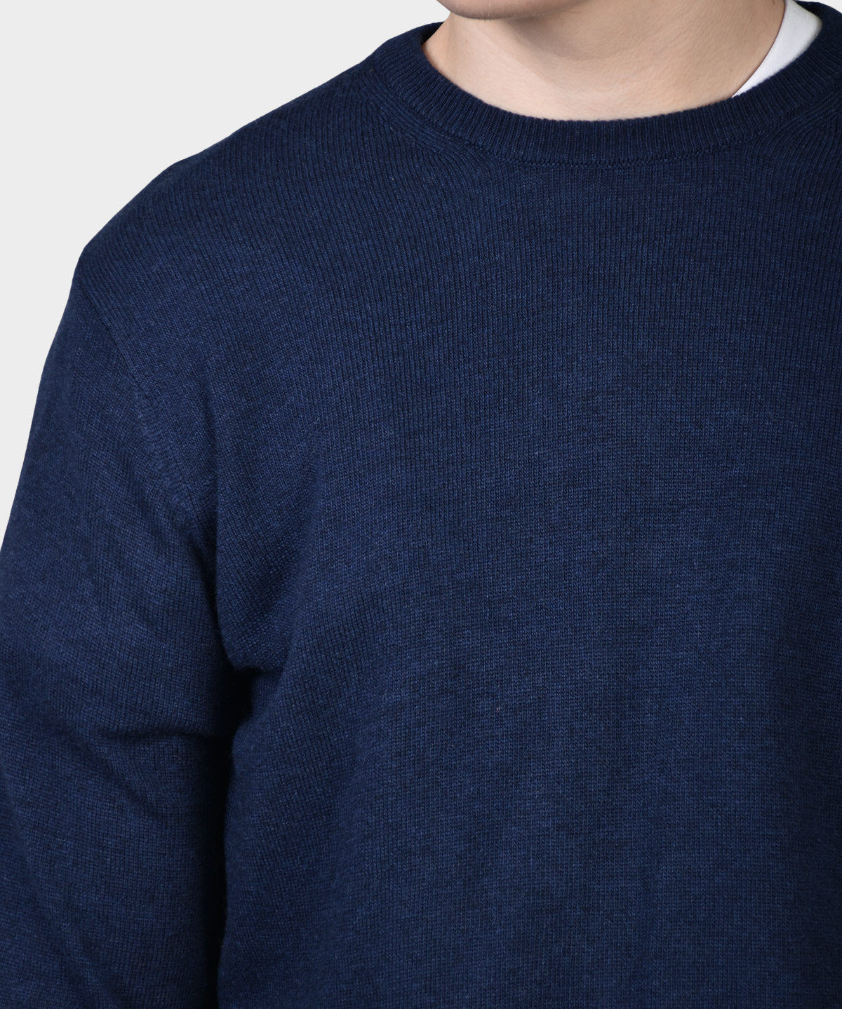 Crewneck 12 GG Cash Blend - Denim - Hugo Sthlm