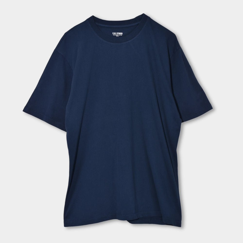 Crewneck Tee Classic - Navy - Hugo Sthlm