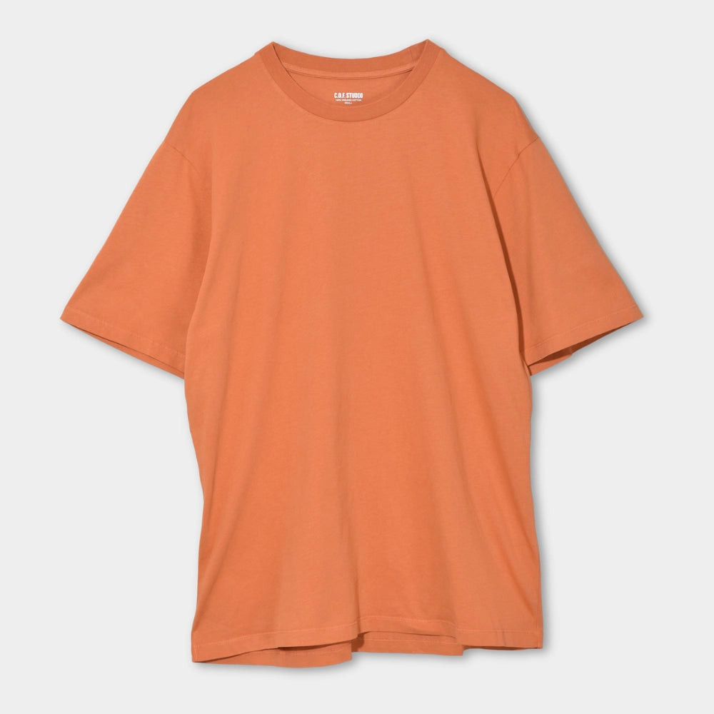 Crewneck Tee Classic - Orange - Hugo Sthlm