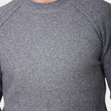 Crewneck Wool Turtel Neck - Grey - Hugo Sthlm