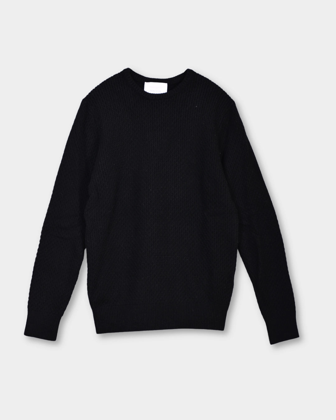 Crewneck Cashmere Blend - Black - Hugo Sthlm