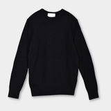 Crewneck Cashmere Blend - Black - Hugo Sthlm