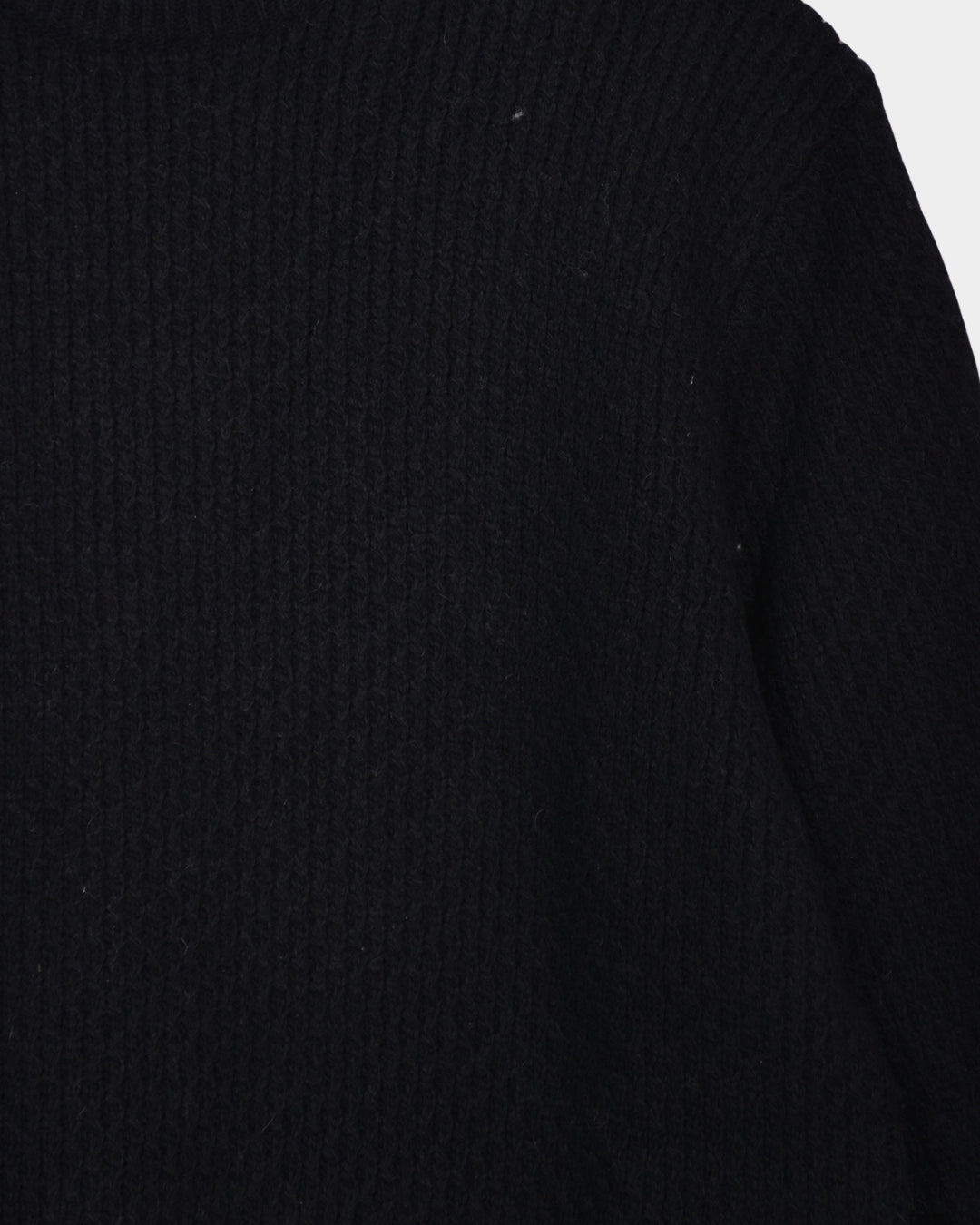 Crewneck Cashmere Blend - Black - Hugo Sthlm