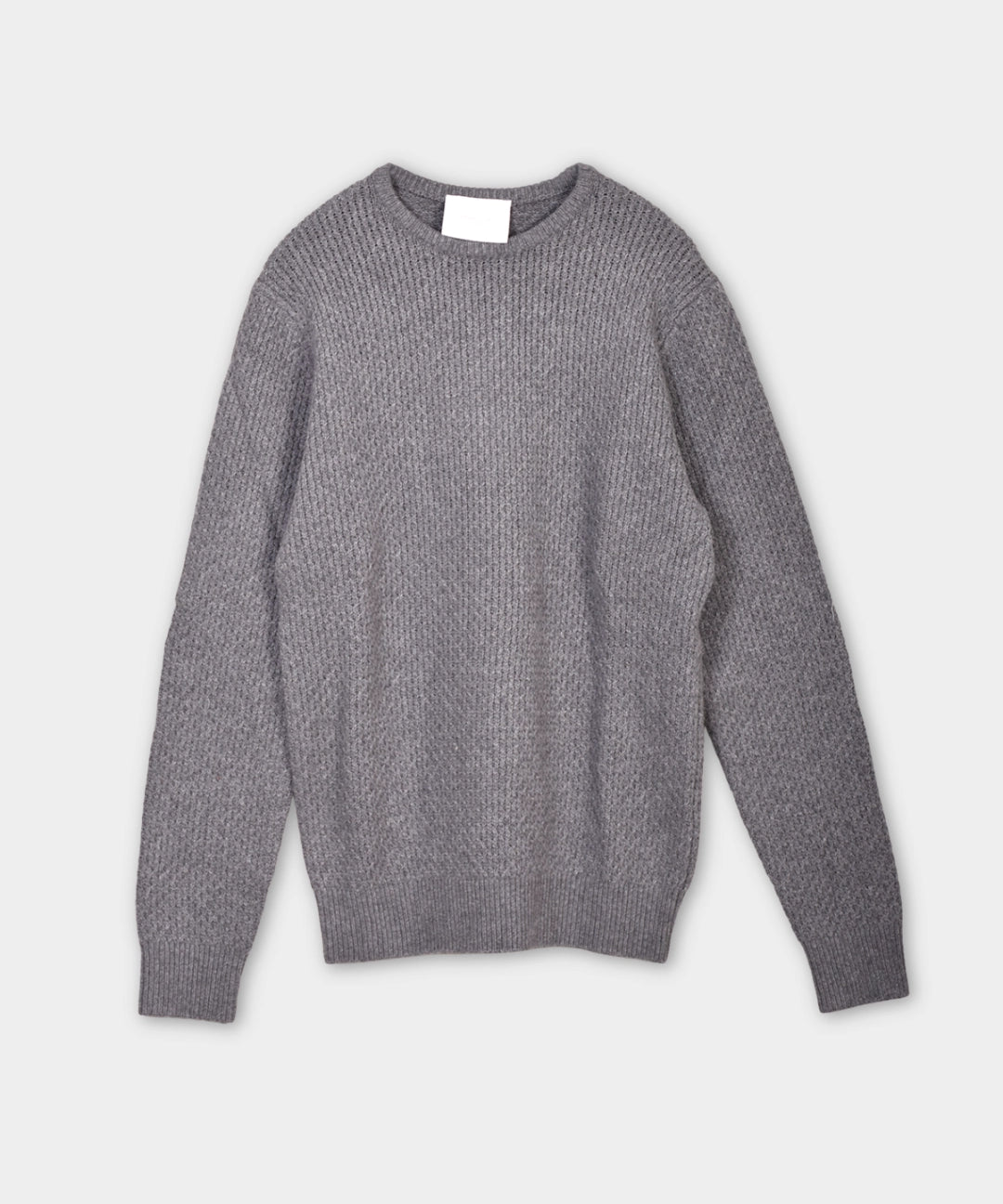 Crewneck Cashmere Blend - Grey - Hugo Sthlm