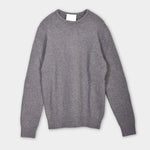Crewneck Cashmere Blend - Grey - Hugo Sthlm