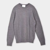 Crewneck Cashmere Blend - Grey - Hugo Sthlm