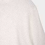 Crewneck Cashmere Blend - White - Hugo Sthlm