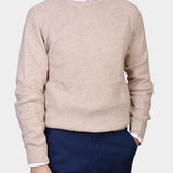 Crewneck Maglia Inglese - Beige