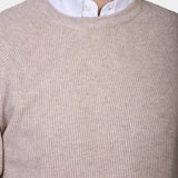 Crewneck Maglia Inglese - Beige