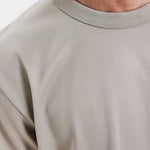 Crew-Neck Pima - Greige - Hugo Sthlm