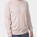 Crewneck Raglan Merino Cashmere - Sand - Hugo Sthlm
