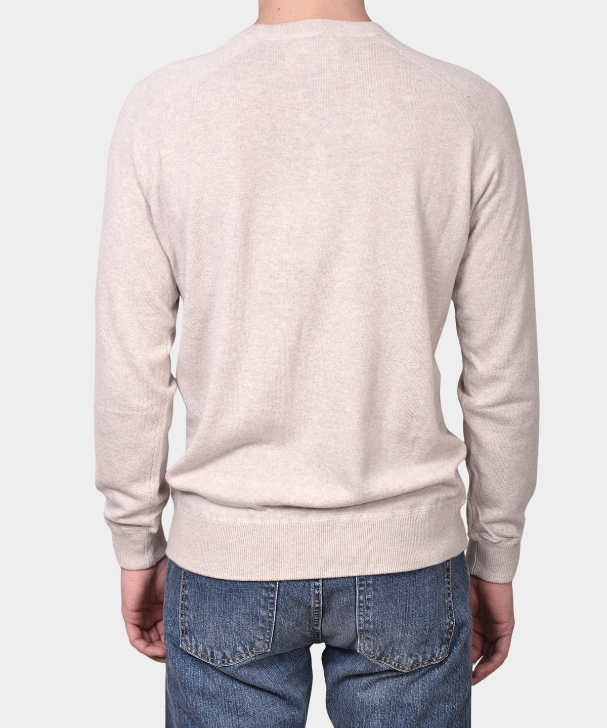 Crewneck Raglan Merino Cashmere - Sand - Hugo Sthlm