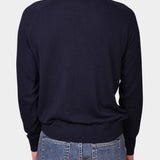 Crewneck Raglan Merino Cashmere - Navy - Hugo Sthlm