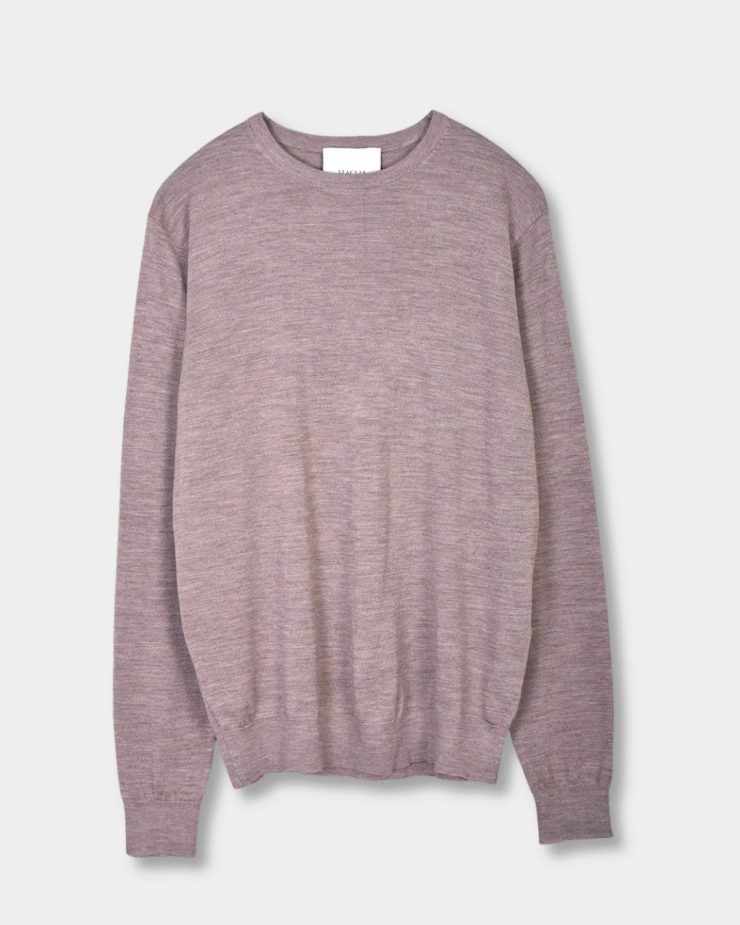 Crewneck Silk/Cashmere - Beige - Hugo Sthlm