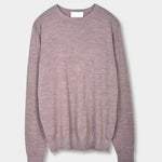 Crewneck Silk/Cashmere - Beige - Hugo Sthlm