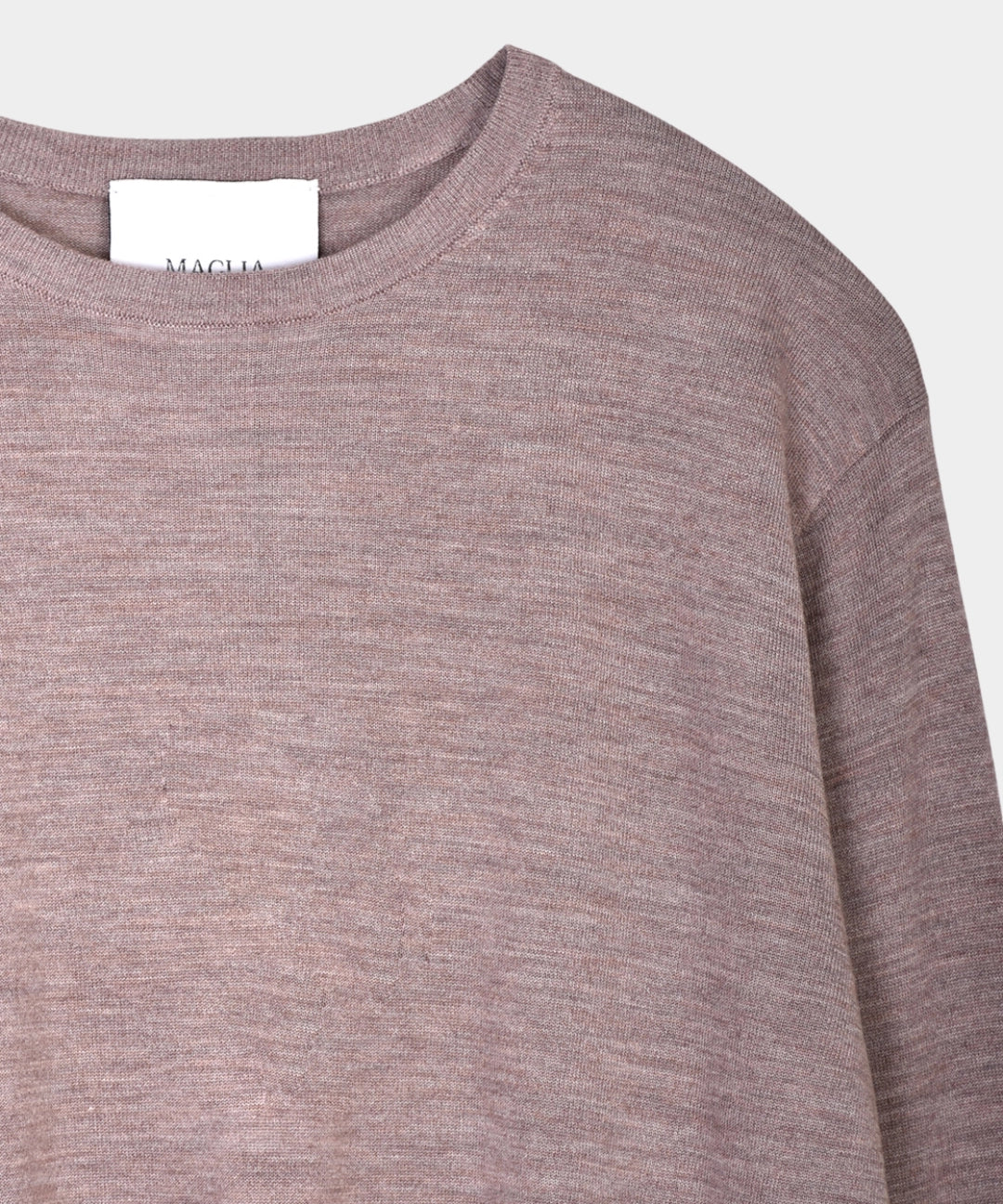 Crewneck Silk/Cashmere - Beige - Hugo Sthlm