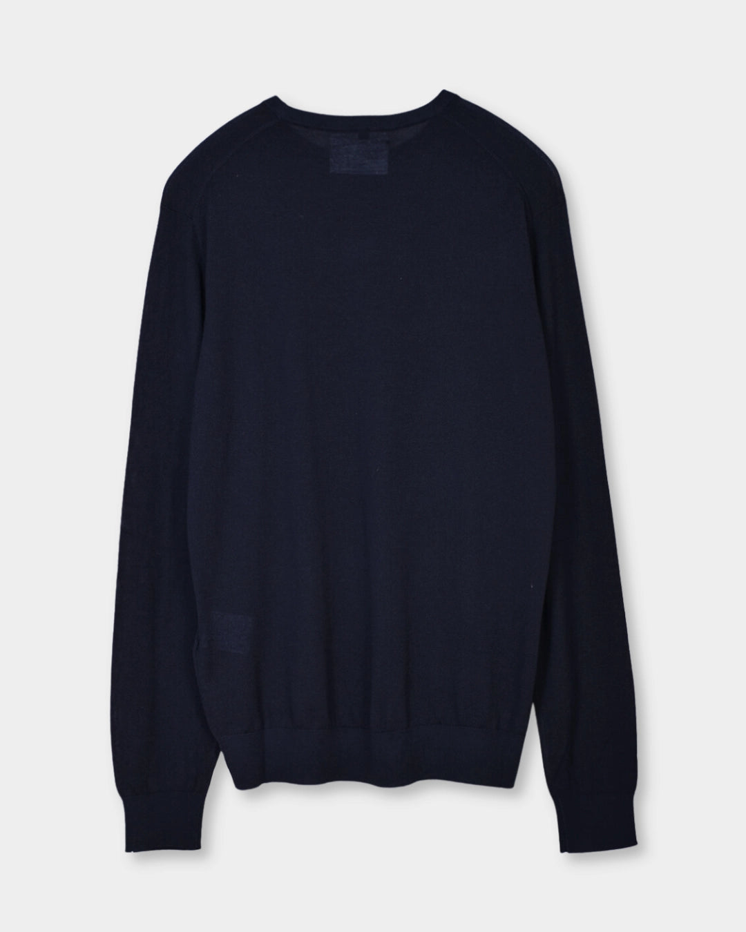 Crewneck Silk/Cashmere - Navy - Hugo Sthlm