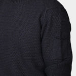 Crewneck Slub Knit Chunky - Navy - Hugo Sthlm
