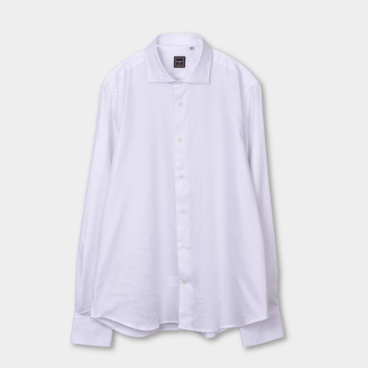 Cutaway Twill Shirt - White - Hugo Sthlm
