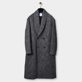 Darcy Wool Coat - Grey Check