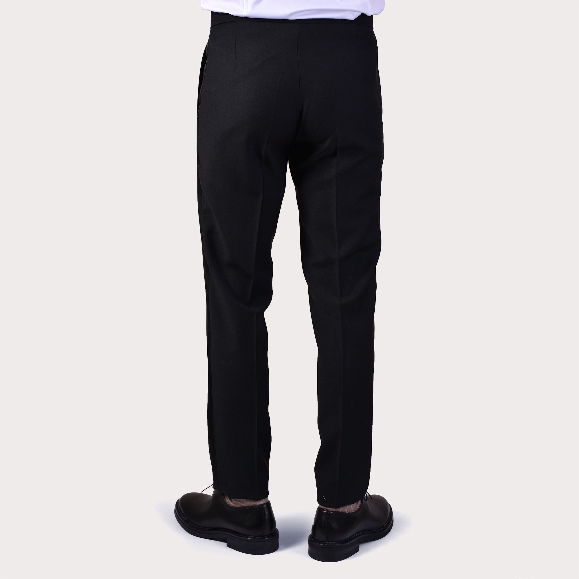 Denz Tuxedo Trouser - Black - Hugo Sthlm