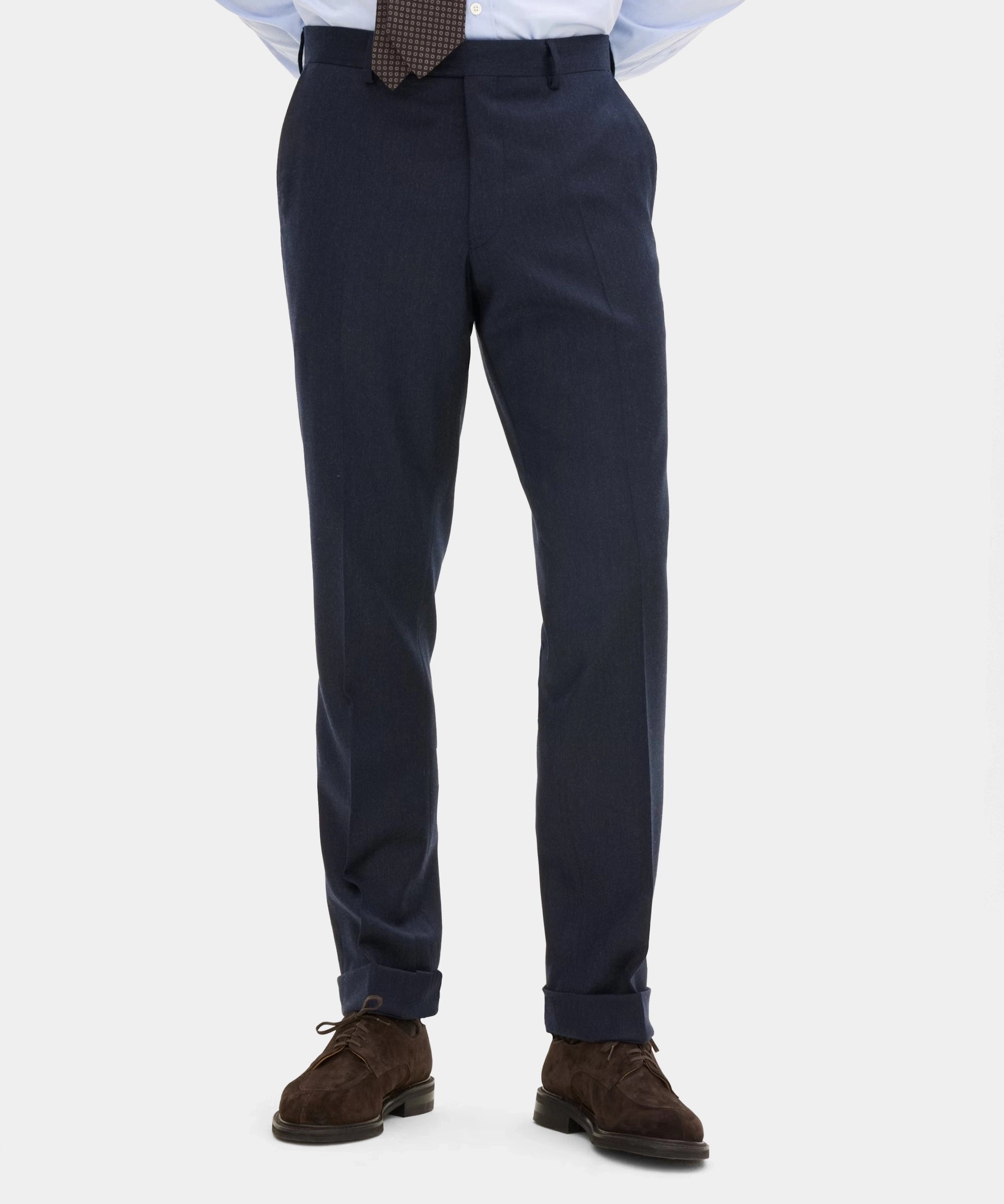 Dandy Turn Up Trouser - Baltic Blue - Hugo Sthlm