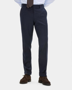 Dandy Turn Up Trouser - Baltic Blue - Hugo Sthlm