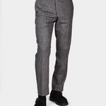 Dandy Trousers - Melange Grey - Hugo Sthlm