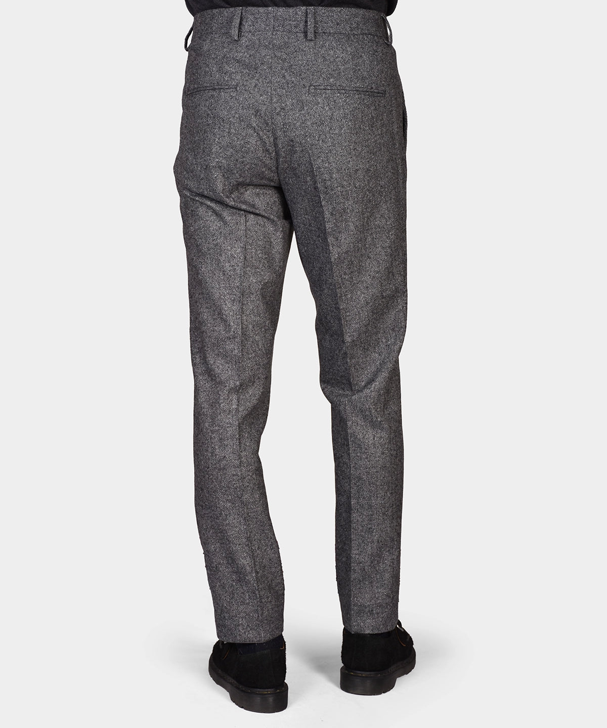 Dandy Trousers - Melange Grey - Hugo Sthlm