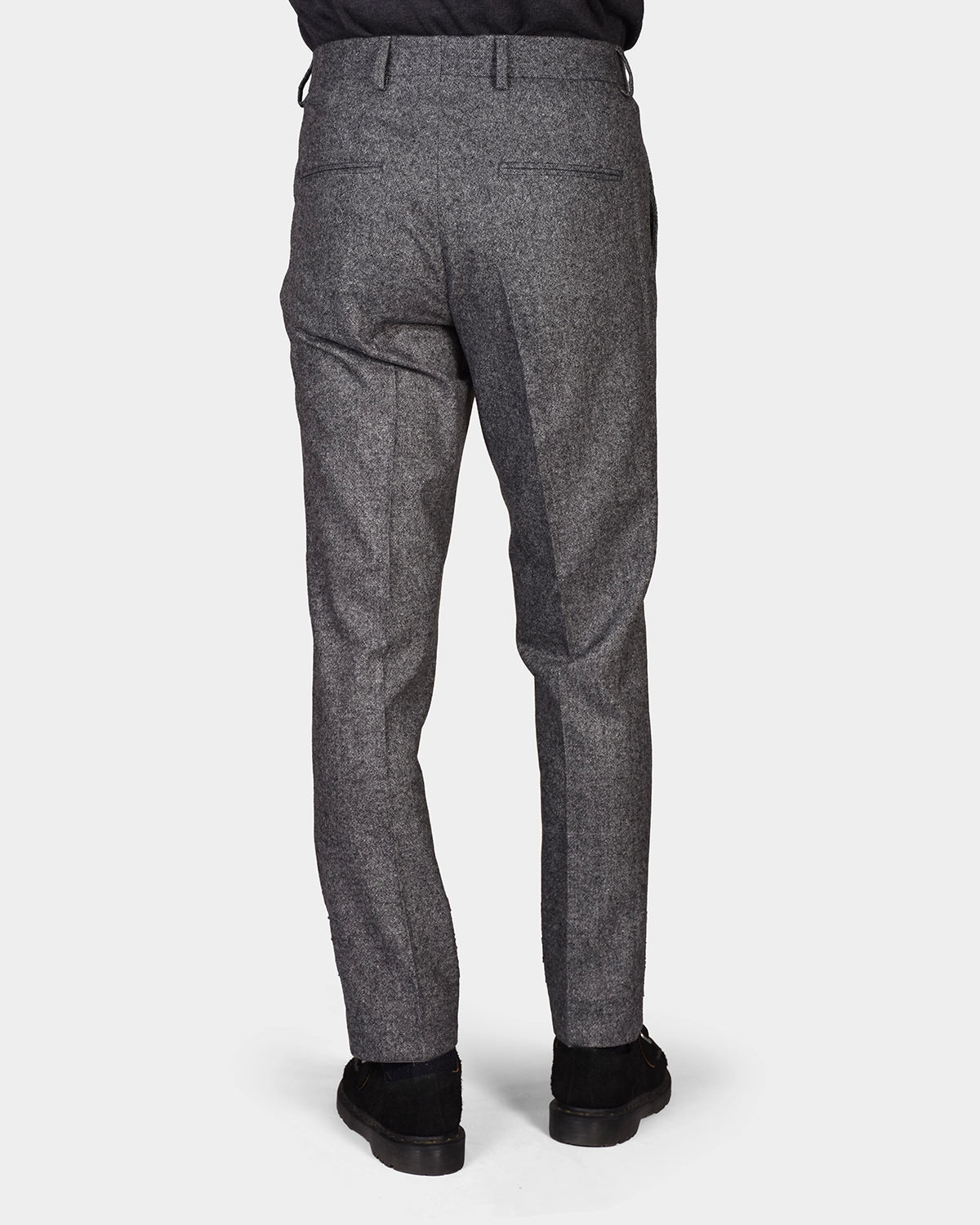 Dandy Trousers - Melange Grey - Hugo Sthlm