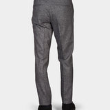 Dandy Trousers - Melange Grey - Hugo Sthlm