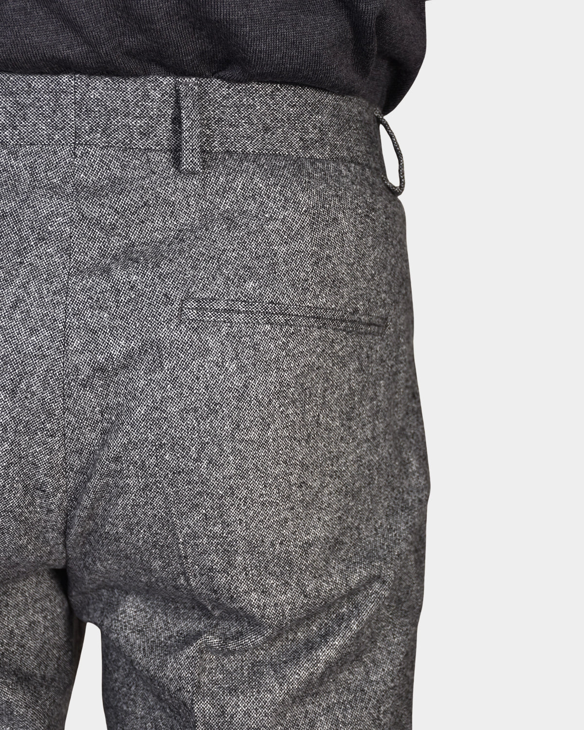 Dandy Trousers - Melange Grey - Hugo Sthlm