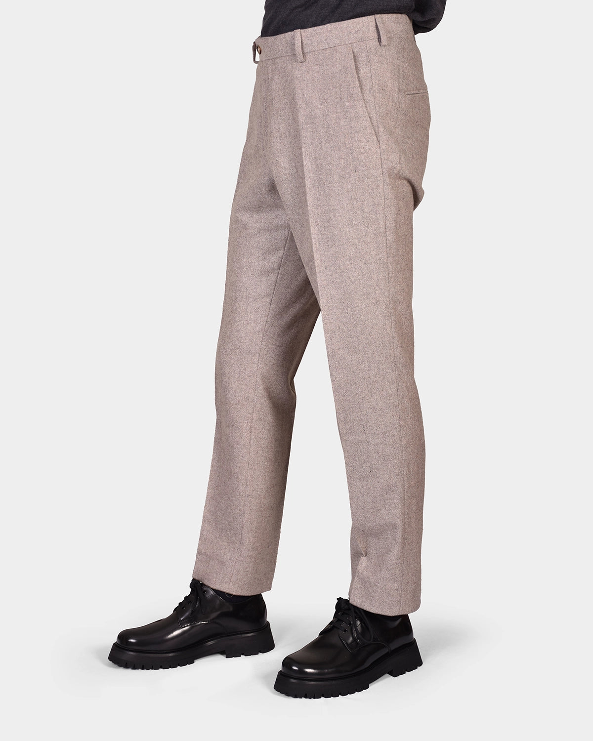 Dandy Trousers - White Beige - Hugo Sthlm