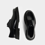 Derby Leather shoe - Black - Hugo Sthlm