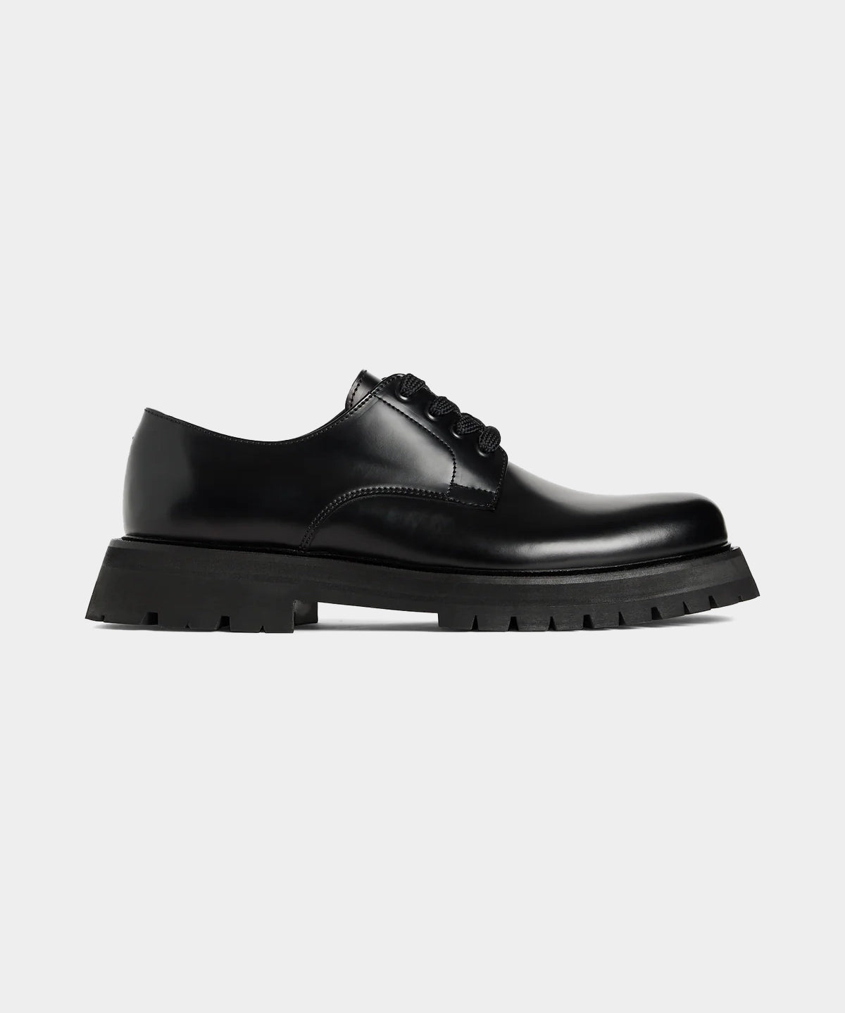 Derby Leather shoe - Black - Hugo Sthlm