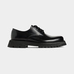 Derby Leather shoe - Black - Hugo Sthlm