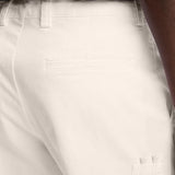 Devyn Straight Cotton Pants - Moonbeam - Hugo Sthlm