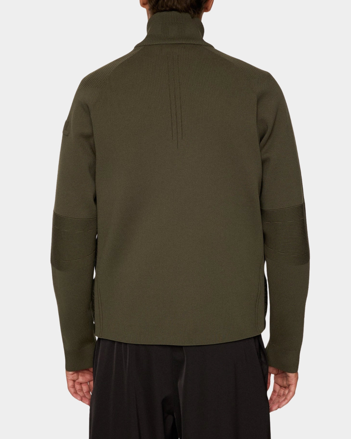 Dome Knit Hybrid Jacket - Forest Green - Hugo Sthlm