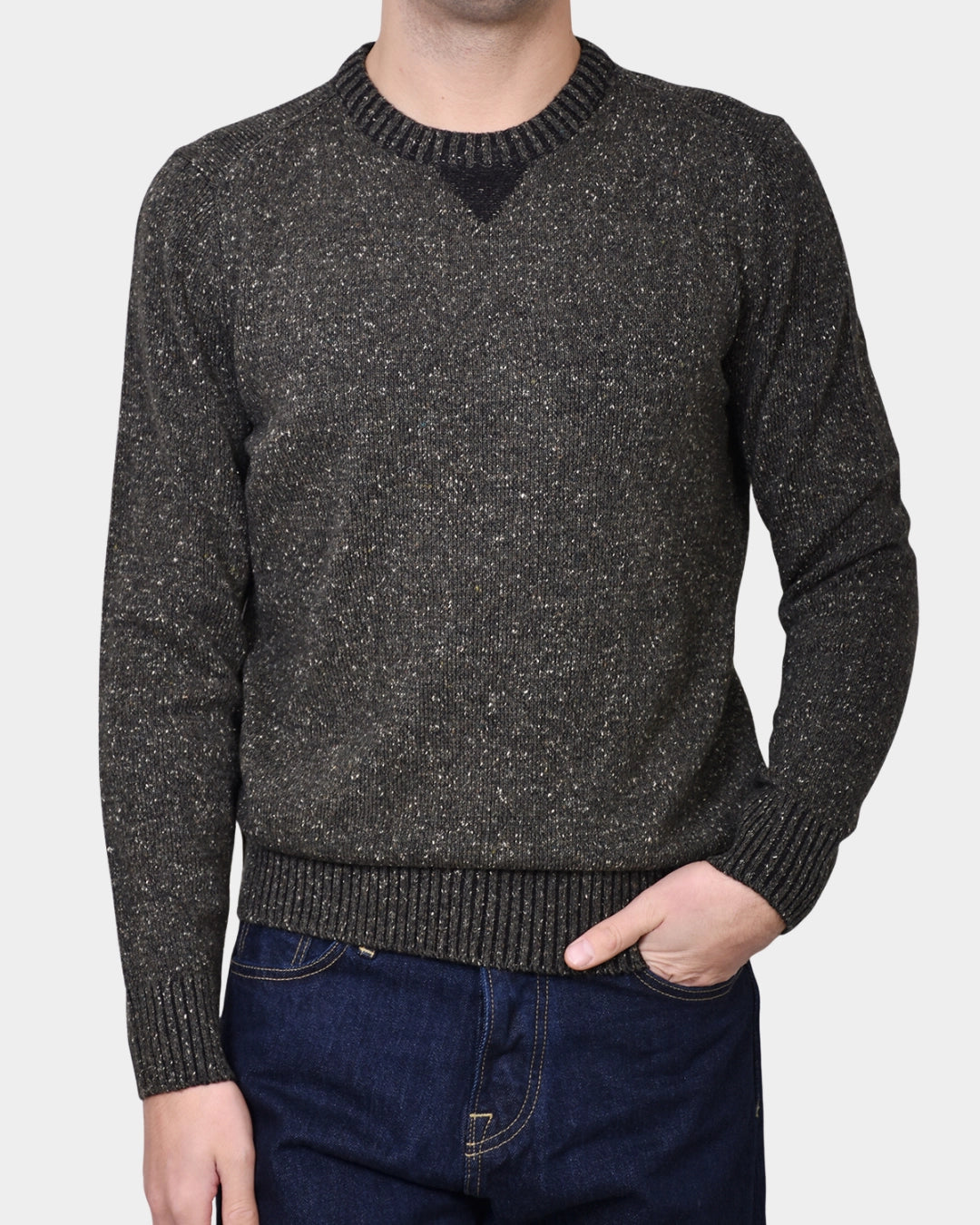 Donegal Crewneck 7 GG - Forest Green - Hugo Sthlm