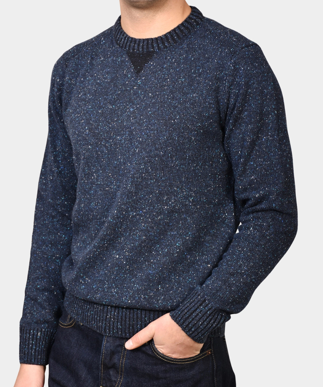 Donegal Crewneck 7 GG - Navy - Hugo Sthlm
