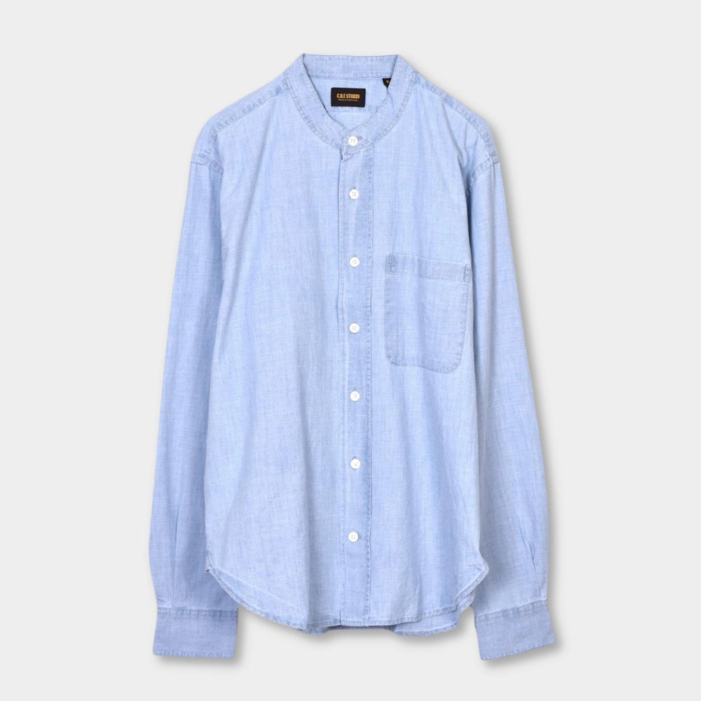 Drifter Shirt Indigo - Chambray Rinsed - Hugo Sthlm